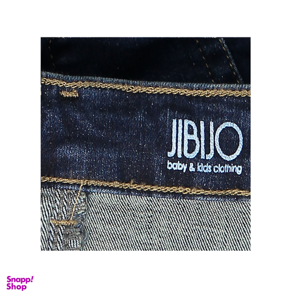 شلوار جین ساده جی بی جو (Jibijo) مدل 1003-41N رنگ سرمه ای