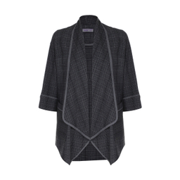 مانتو زنانه مانگ (Mong) مدل صنم 2 رنگ طوسی