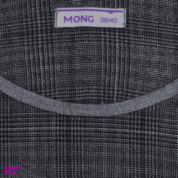 مانتو زنانه مانگ (Mong) مدل صنم 2 رنگ طوسی