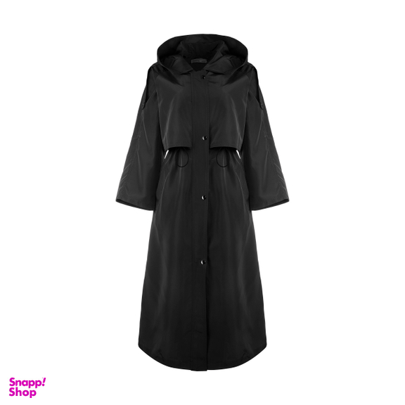 مانتو زنانه مانگ (Mong) مدل چکامه 2 رنگ مشکی