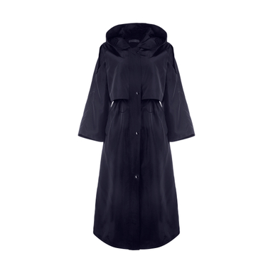 مانتو زنانه مانگ (Mong) مدل چکامه 2 رنگ سرمه ای