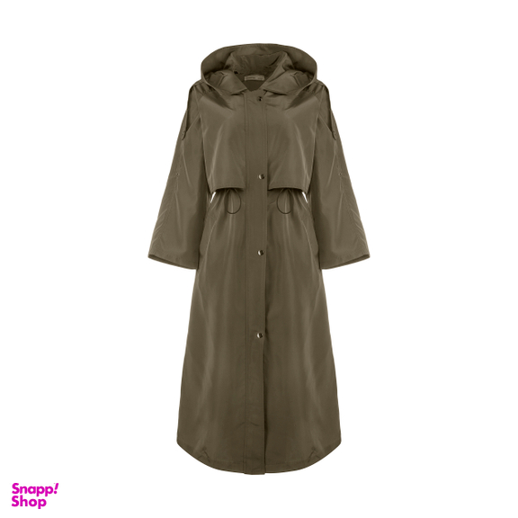 مانتو زنانه مانگ (Mong) مدل چکامه 2 رنگ یشمی