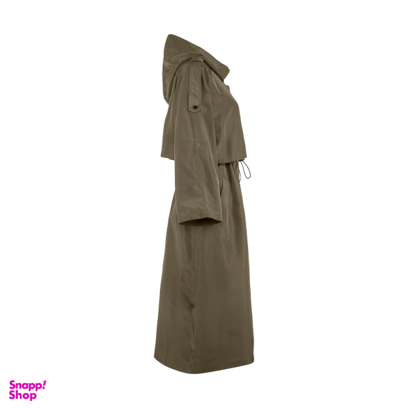 مانتو زنانه مانگ (Mong) مدل چکامه 2 رنگ یشمی