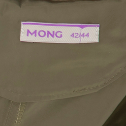 مانتو زنانه مانگ (Mong) مدل چکامه 2 رنگ یشمی