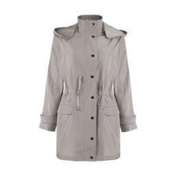 مانتو زنانه مانگ (Mong) مدل پرسپکتیو رنگ سدری