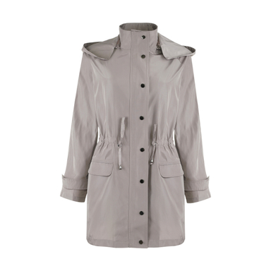 مانتو زنانه مانگ (Mong) مدل پرسپکتیو رنگ سدری