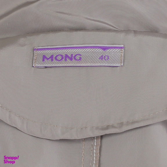 مانتو زنانه مانگ (Mong) مدل پرسپکتیو رنگ سدری