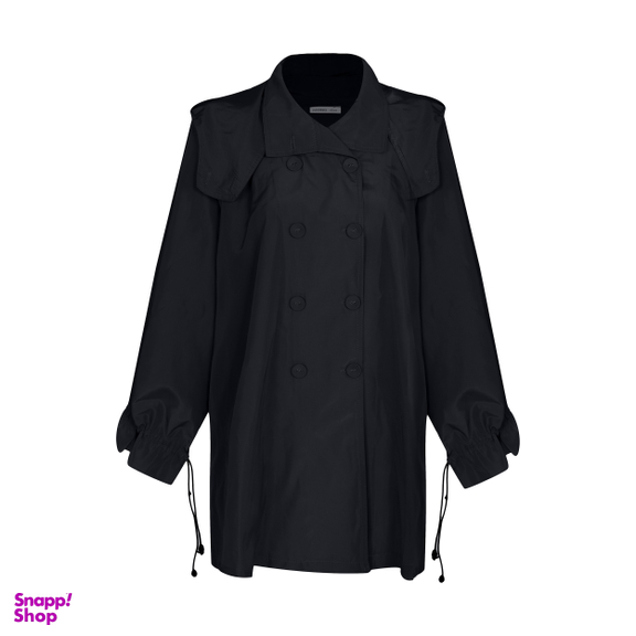 مانتو زنانه مانگ (Mong) مدل مینیکا رنگ مشکی