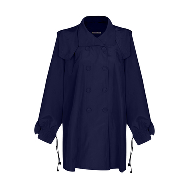 مانتو زنانه مانگ (Mong) مدل مینیکا رنگ سرمه ای