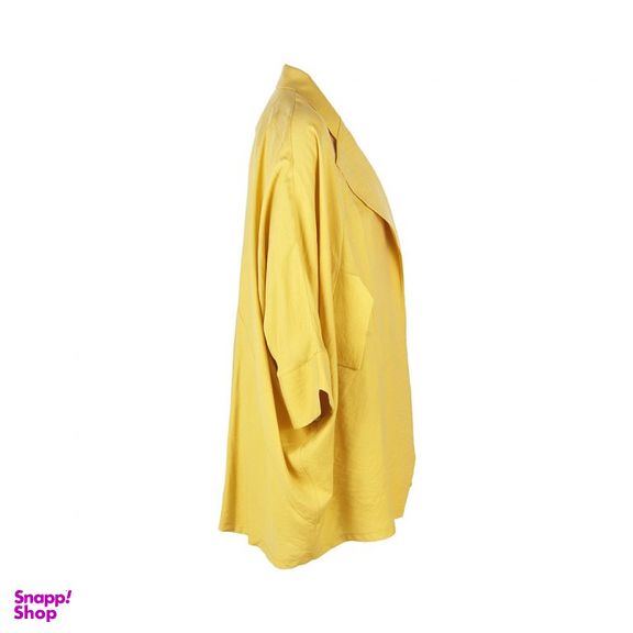 مانتو گشاد زنانه زیبو (Ziboo) مدل 011196 رنگ زرد