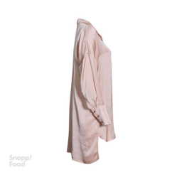 پیراهن زیبو (Ziboo) مدل R027-ST-Drop shoulder oversize صورتی