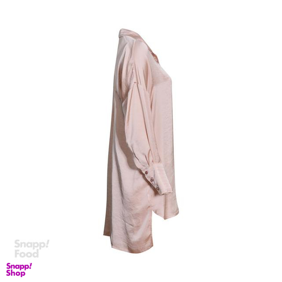 پیراهن زیبو (Ziboo) مدل R027-ST-Drop shoulder oversize صورتی