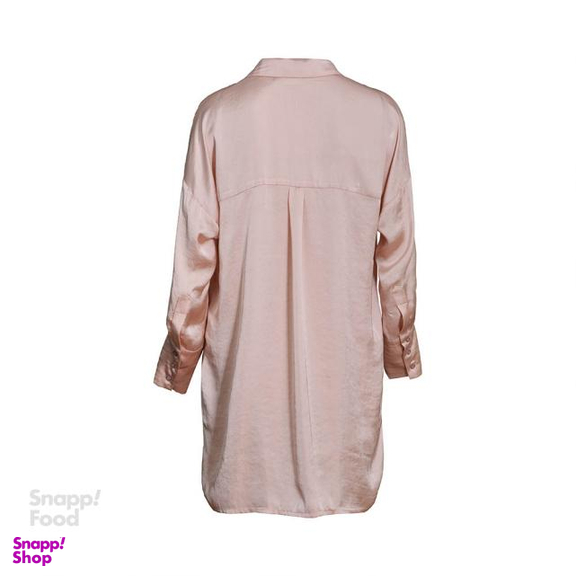پیراهن زیبو (Ziboo) مدل R027-ST-Drop shoulder oversize صورتی