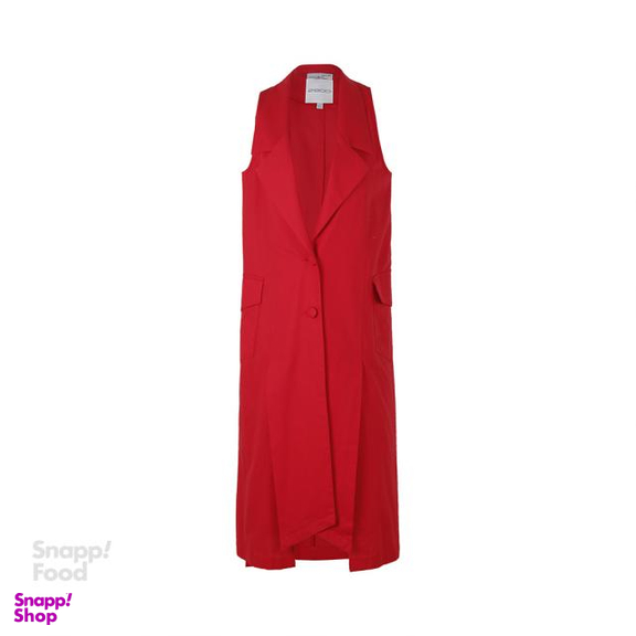 وست زیبو (Ziboo) مدل Notched lapel long قرمز