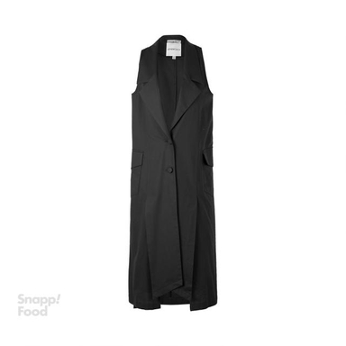 وست زیبو (Ziboo) مدل Notched lapel long مشکی