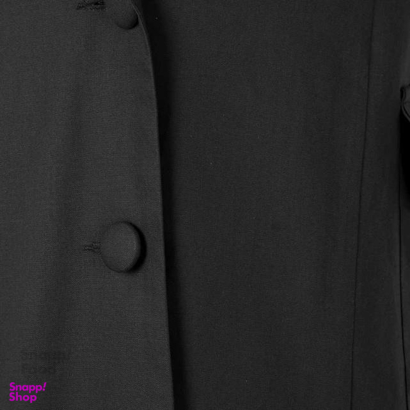 وست زیبو (Ziboo) مدل Notched lapel long مشکی