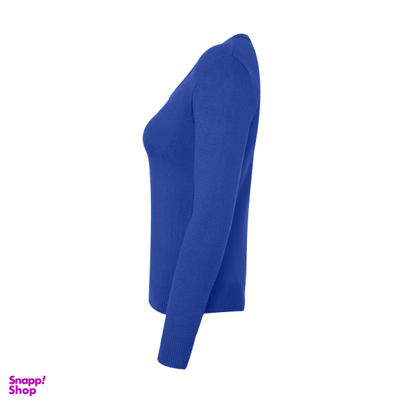 پلیور زنانه مانگ (Mong) مدل بافت آستین بلند یقه هفت فری سایز