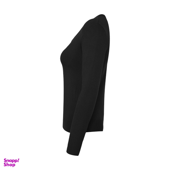 پلیور زنانه مانگ (Mong) مدل بافت آستین بلند یقه هفت فری سایز