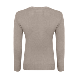 پلیور زنانه مانگ (Mong) مدل بافت آستین بلند یقه هفت فری سایز