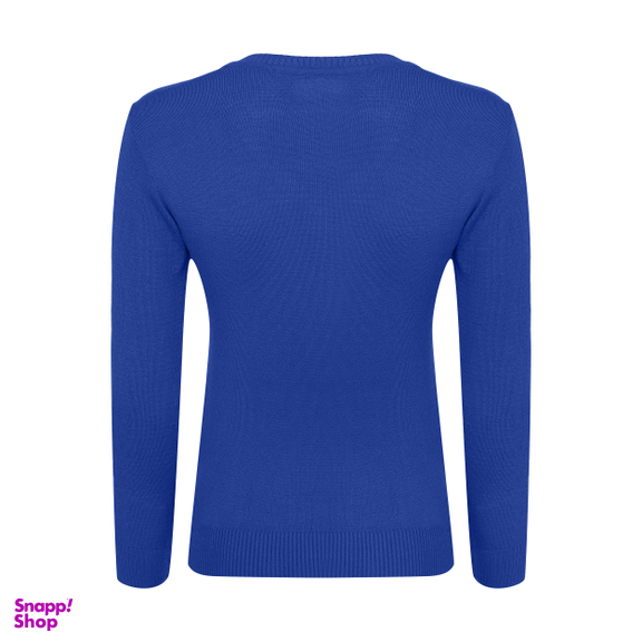 پلیور زنانه مانگ (Mong) مدل بافت آستین بلند یقه هفت فری سایز