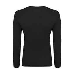 پلیور زنانه مانگ (Mong) مدل بافت آستین بلند یقه هفت فری سایز