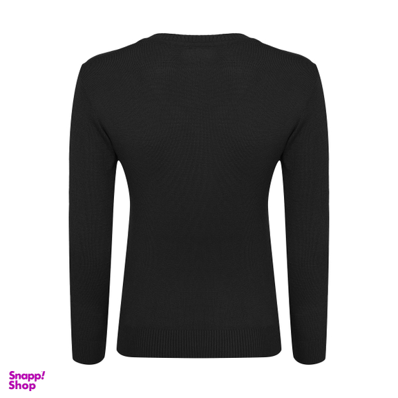 پلیور زنانه مانگ (Mong) مدل بافت آستین بلند یقه هفت فری سایز