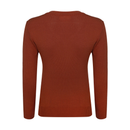 پلیور زنانه مانگ (Mong) مدل بافت آستین بلند یقه هفت فری سایز