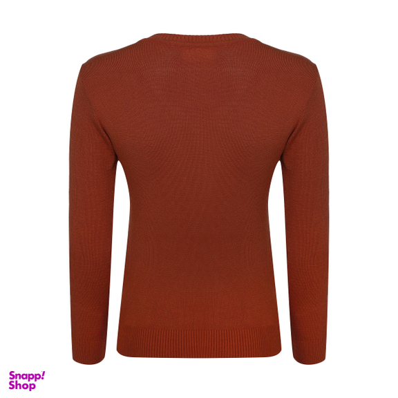 پلیور زنانه مانگ (Mong) مدل بافت آستین بلند یقه هفت فری سایز