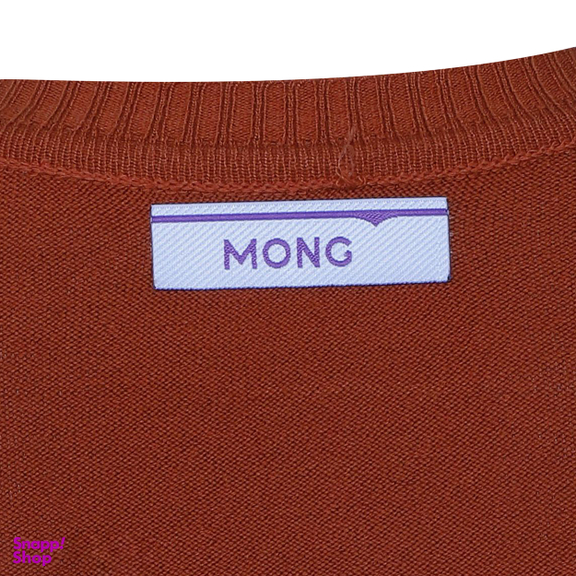 پلیور زنانه مانگ (Mong) مدل بافت آستین بلند یقه هفت فری سایز