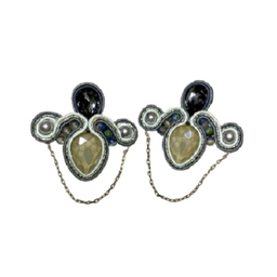 گوشواره آویزه مدل سوتش 7 کد AVZ045