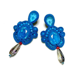 گوشواره آویزه مدل سوتش 5 کد AVZ043