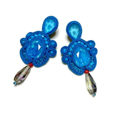 گوشواره آویزه مدل سوتش 5 کد AVZ043