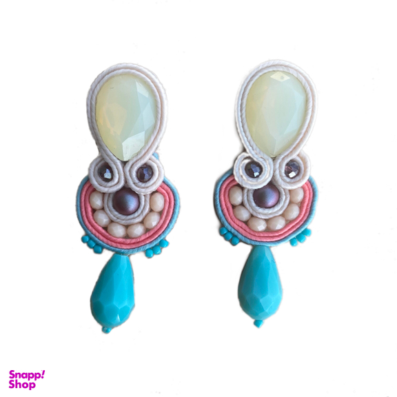 گوشواره آویزه مدل سوتش 20 کد AVZ058