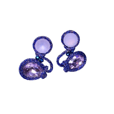 گوشواره آویزه مدل سوتش 10 کد AVZ048