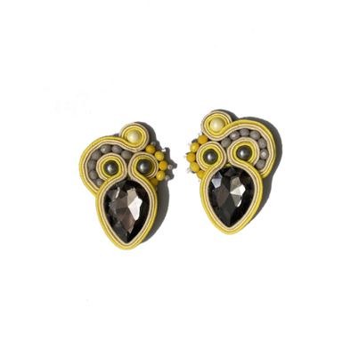 گوشواره آویزه مدل سوتش 12 کد AVZ050