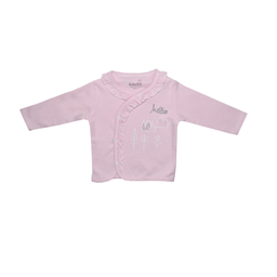 شومیز نوزادی بی بی وان (Baby One) مدل چین دار کد 1