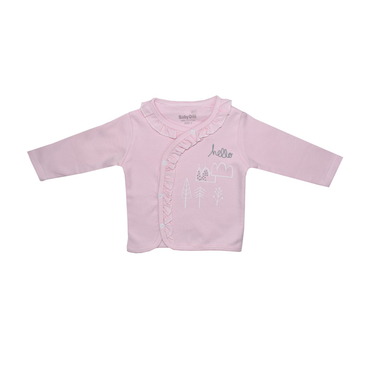 شومیز نوزادی بی بی وان (Baby One) مدل چین دار کد 1