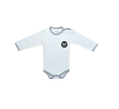 بادی آستین بلند نوزادی بی بی وان (Baby One) مدل لوزی