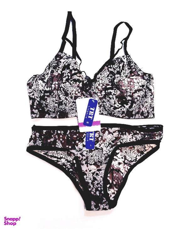 ست لباس زیر زنانه تیریتی (TRT) مدل پوست ماری