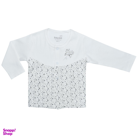 شومیز نوزادی بی بی وان (Baby One) مدل پروانه کد 2