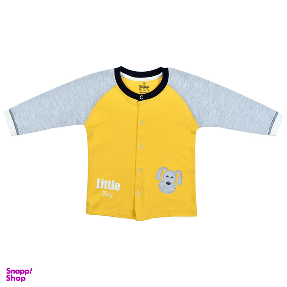 ست 3 تکه لباس نوزادی پوشیران (Pooshiran) مدل داگ