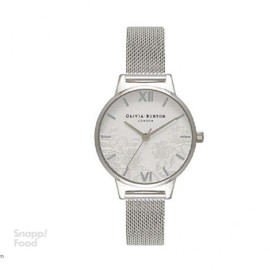 ساعت مچی عقربه ای زنانه الیویا (Olivia Burton) مدل OB16MV54 جنس بدنه فلز رنگ نقره ای