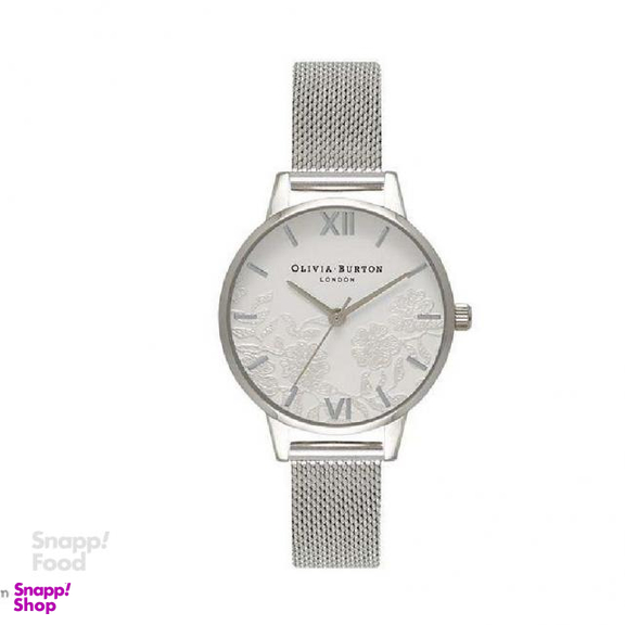 ساعت مچی عقربه ای زنانه الیویا (Olivia Burton) مدل OB16MV54 جنس بدنه فلز رنگ نقره ای