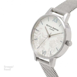 ساعت مچی عقربه ای زنانه الیویا (Olivia Burton) مدل OB16MV54 جنس بدنه فلز رنگ نقره ای