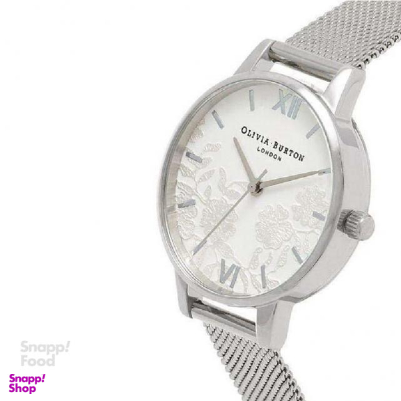 ساعت مچی عقربه ای زنانه الیویا (Olivia Burton) مدل OB16MV54 جنس بدنه فلز رنگ نقره ای