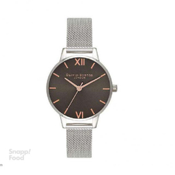 ساعت مچی عقربه ای زنانه الیویا (Olivia Burton) مدل OB16MD80 جنس بدنه فلز رنگ نقره ای