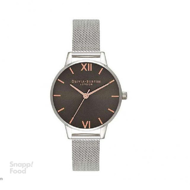 ساعت مچی عقربه ای زنانه الیویا (Olivia Burton) مدل OB16MD80 جنس بدنه فلز رنگ نقره ای