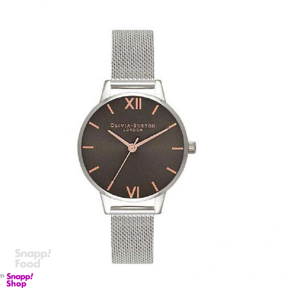 ساعت مچی عقربه ای زنانه الیویا (Olivia Burton) مدل OB16MD80 جنس بدنه فلز رنگ نقره ای