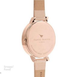 ساعت مچی عقربه ای زنانه الیویا (Olivia Burton) مدل OB16EB01 جنس بدنه فلزرنگ صورتی
