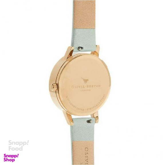 ساعت مچی عقربه ای زنانه الیویا (Olivia Burton) مدل OB16CH17 جنس بدنه فلزرنگ سبز